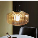 Axyaa Glass LED Pendant Chandelier for Modern Minimalist Home Decor Lighting