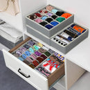 Axyaa Drawer Organizer Box for Underwear Socks Bra Pants Scarf Tie Storage
