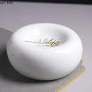Axya Ceramic Dinner Plates Solid Color Serving Set