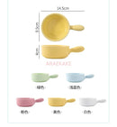 Axyaa Ceramic Kids Bowl for Desserts & Porridge, Baby Food Tableware