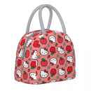 Axyaa Hello Kitty Insulated Lunch Bag: Cute Cartoon Thermal Cooler