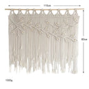 Nordic Woven Macrame Tapestry for Bedroom Decor by Axyaa