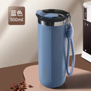 Axyaa 350/500ml Double-wall Stainless Steel Coffee Mug - Vacuum Insulated Travel Tumbler