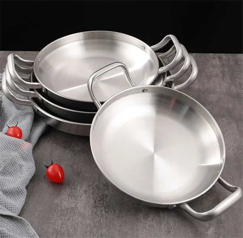 Axya Golden Seafood Rice Pan with Handle