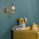 Axyaa Glass Ball LED Wall Lamps: Minimalist Nordic Design for Bedroom, Living Room & More