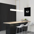 Axyaa Nordic Cylindrical Pendant Light Chandelier for Dining Room