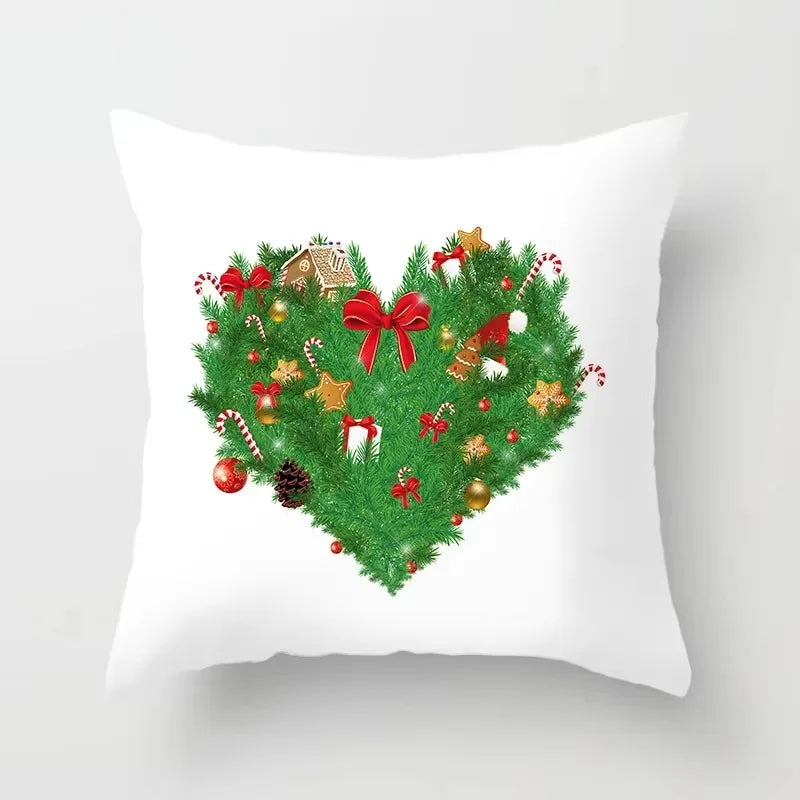 Axyaa Christmas Decorative Pillow Cover 45X45CM