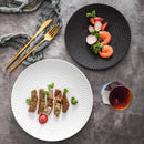 Axyaa Ceramic Pasta Plate Set for Molecular Cuisine Restaurant Tableware