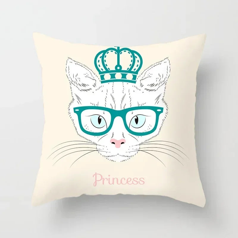 Axyaa Cartoon Animal Design Pillowcase 45*45cm