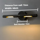 Axyaa Nordic Copper Wall Lamp for Bathroom Washstand, Hallway, Restroom - High Quality Mirror Front Sconce