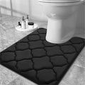 Axyaa Soft Memory Foam Bathroom Mat - Non-slip, Absorbent, Washable Rug