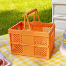 Axyaa Desktop Cartoon Storage Basket Organizer - Kawaii & Portable Solution