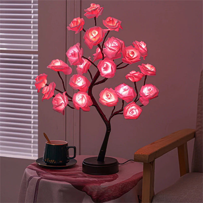 Axya Bonsai Tree Light: Tabletop LED Branch Lamp Home Decor Fairy Lights