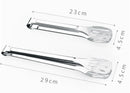 Axya Stainless Steel Food Tongs: BBQ & Kitchen Cooking Tools