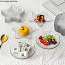 Axya Snack Tray Dried Fruit Plate Dim Sum Sauce Dessert Bowl Fruit Dish Candy Plate