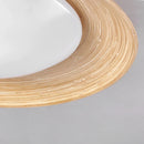 Axyaa Wabi Sabi Style Cream Ceiling Light Fixture LED Lamp