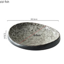 Axya Ceramic Salad Plates Soup Bowls Set for Restaurant Dining