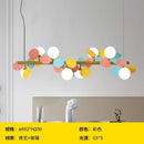 Axyaa Gold Iron Art Glass Chandelier - Elegant Lighting Décor
