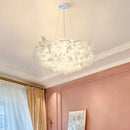 Axyaa Acrylic Flower LED Ceiling Light for Bedroom, Living Room, Children's Room.