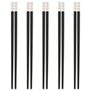Axyaa Alloy Chopsticks Set for Tomatoes on Sticks, Anti-Slip Sushi, Holiday Parties