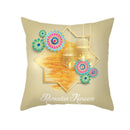 Ramadan Floral Lantern Cushion Cover - Axyaa Brand