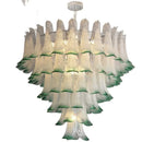 Axyaa Colored Glass Chandelier: New Murano Collection for Living Room, Bedroom, Dining Room