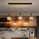 Axyaa Crystal Chandelier Pendant Light for Living Room Dining Room Ceiling Light