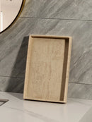 Axya Natural Stone Tray - Wabi-Sabi Style Desktop Ornaments for Home Decor