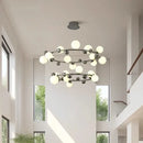 Axyaa Elegant Salon Chandelier Pendant Light Fixture for Dining Room & Indoor Lighting