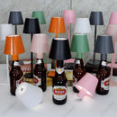 Axyaa LED Wine Bottle Table Lamp: Portable, Rechargeable Night Light for Bar and Cafe