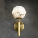 Axyaa Marble Copper Planet Wall Lamp for Home and Hotel Decor