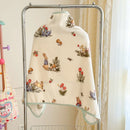 Axyaa Milk Velvet Wearable Blanket: Soft & Warm Flannel Shawl for Adults & Kids