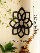 Axyaa Lotus Floating Wall Shelf Ledge Crystal Display Home Decor.
