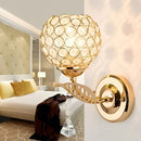 Axyaa LED Crystal Wall Lamp for Corridor Bedroom and Aisle Lighting