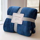 Axyaa Luxury Flannel Travel Blanket: Lightweight, Soft, Non-shedding, Colorfast Multipurpose Blanket