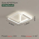 Axyaa Geometric Nordic Bedroom LED Ceiling Lamp