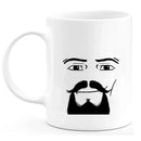 Axyaa Gamer Face Mug | Funny Man & Woman Faces Coffee Cup