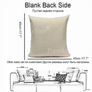 Axyaa Mysterious Pattern Flower Cushion Cover for Home Decor