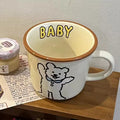 Axyaa Kawaii Puppy Ceramic Coffee Cup Mug, 300ml