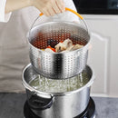 Axya 304 Stainless Steel Multi-Function Steam Basket for Pressure Cooker