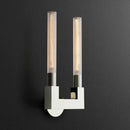 Axyaa Copper LED Wall Light with Glass Shade for Bedroom, Stair, and Mirror