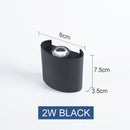 Axyaa Outdoor Waterproof LED Wall Light for Home Decor and Night lamp