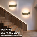 Axyaa LED Facade Wall Light for Home Garden Decor, Waterproof Stair Luminaire, Bedroom Garage Lighting