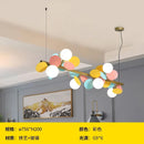 Axyaa Gold Iron Art Glass Chandelier - Elegant Lighting Décor