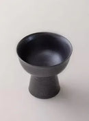 High Footed Ceramic Plate for Chinese Afternoon Tea Desserts by Axyaa