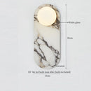 Axyaa Patterned Ceramic LED Wall Lamps - Mid Century Modern Living Room Fixtures