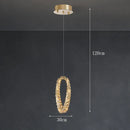 Axyaa Pendant Ceiling Light LED Chandelier Modern Decorative Dining Room Interior Lamp