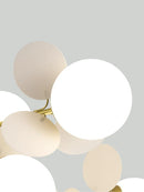 Axyaa Modern Glass Ceiling Lamp for Kids Room and Living Room