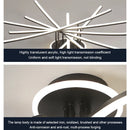 Axyaa Modern LED Ceiling Chandelier for Home Decor and Lighting