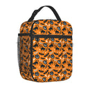 Axyaa Insulated Goth Bats Lunch Bag: Reusable Waterproof Thermal Cooler Tote